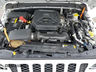 2023 Jeep Wrangler Sahara with VIN 1C4JJXP63PW536694, listed as a Copart auction lot 63409845 with 32,560 mi miles and Salvage title. Bid and sale history available at DreamBid. Image 11.