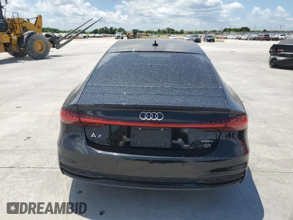 2020 Audi A7 Premium Plus with VIN WAUU2AF24LN017138, listed as a Copart auction lot 57811094 with 33,764 mi miles and Clean Title. Bid and sale history available at carsss.com. Image 6.