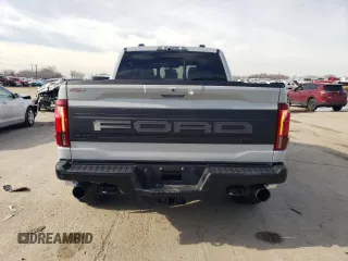 2024 Ford F-150 Raptor with VIN 1FTFW1RG7RFC23614, listed as a Copart auction lot 45560955 with 1,847 mi miles and Salvage Title. Bid and sale history available at DreamBid. Image 6.