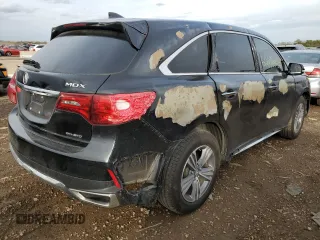 2019 Acura MDX with VIN 5J8YD4H36KL035027, listed as a Copart auction lot 62896552 with 51,875 mi miles. Bid and sale history available at carsss.com. Image 4.