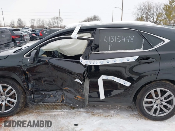 2016 Lexus NX 200t with VIN JTJBARBZ5G2067467, listed as a IAAI auction lot 41315448 with 137,303 mi miles and . Bid and sale history available at DreamBid. Image 13.
