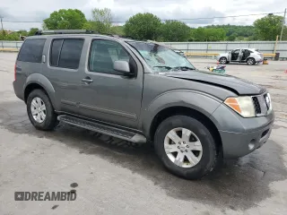 2007 Nissan Pathfinder S z VIN 5N1AR18U97C616601, wystawiony jako Copart lot #54655155 z przebiegiem 187 287 mil mil oraz Szkoda całkowita • Salvage title. Historia ofert i sprzedaży dostępna na DreamBid. Obrazek 4.
