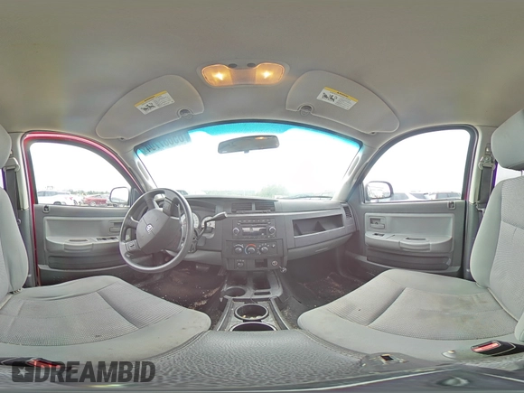 2010 Dodge Dakota SXT with VIN 1D7CW3GP8AS230686, listed as a Copart auction lot 65687704 with 110,017 mi miles and Salvage Title. Bid and sale history available at carsss.com. Image 13.