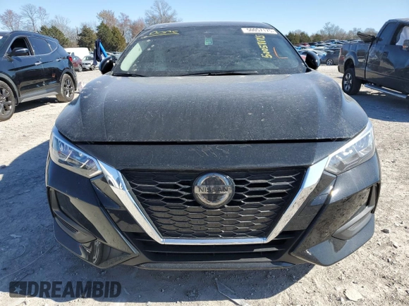 2023 Nissan Sentra S with VIN 3N1AB8BV2PY287687, listed as a Copart auction lot 50057175 with 28,014 mi miles and Salvage Title. Bid and sale history available at DreamBid. Image 5.
