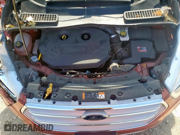 2019 Ford Escape Titanium с VIN 1FMCU9J95KUB54634, выставлен на аукционе Copart как лот 58171885 с пробегом 39 823 миль миль и Списание • Salvage title. История ставок и продаж доступна на DreamBid. Изображение 12.