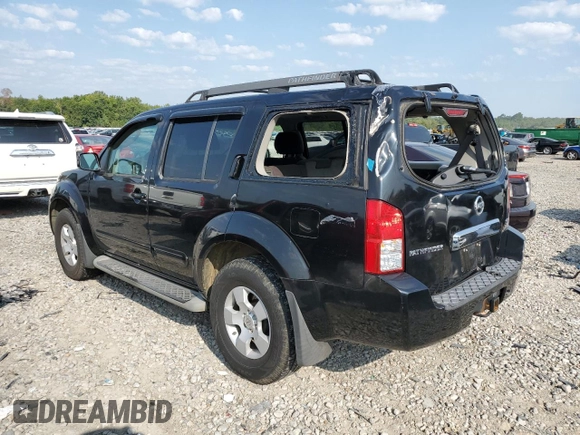 2005 Nissan Pathfinder LE with VIN 5N1AR18W45C770311, listed as a Copart auction lot 71034224 with 195,943 mi miles and Salvage Title. Bid and sale history available at carsss.com. Image 2.
