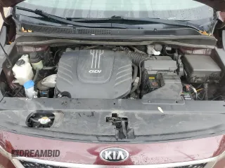 2017 Kia Sedona LX with VIN KNDMB5C19H6320486, listed as a Copart auction lot 73215754 with 100,891 mi miles and Salvage Title. Bid and sale history available at carsss.com. Image 12.