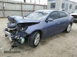 2014 Chevrolet Malibu LTZ with VIN 1G11H5SL3EF230095, listed as a Copart auction lot 54912235 with 208,730 mi miles and Salvage Title. Bid and sale history available at DreamBid. Image 1.