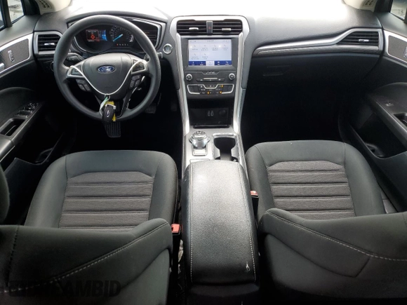 2020 Ford Fusion SE with VIN 3FA6P0H71LR207241, listed as a Copart auction lot 58347785 with 92,375 mi miles and Salvage title. Bid and sale history available at DreamBid. Image 8.
