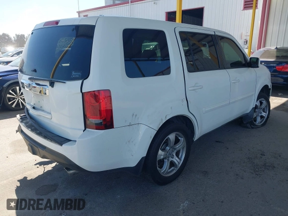 2013 Honda Pilot EX-L with VIN 5FNYF3H51DB013964, listed as a IAAI auction lot 41831598 with 155,959 mi miles and . Bid and sale history available at DreamBid. Image 4.