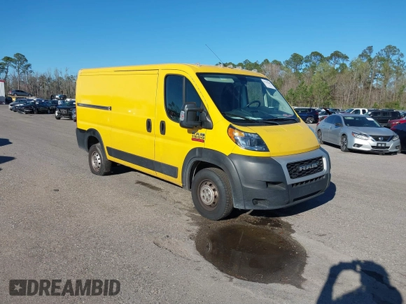 2020 Ram ProMaster Cargo with VIN 3C6TRVAG6LE123753, listed as a IAAI auction lot 41706468 with 122,361 mi miles and . Bid and sale history available at DreamBid. Image 1.