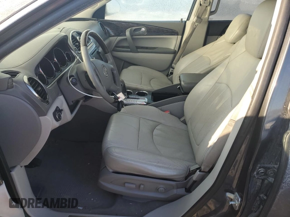 2013 Buick Enclave Leather with VIN 5GAKRCKDXDJ235815, listed as a Copart auction lot 42260995 with 0 mi miles and Salvage Title. Bid and sale history available at carsss.com. Image 7.