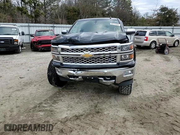 2014 Chevrolet Silverado 1500 LTZ with VIN 1GCVKSEC8EZ156725, listed as a Copart auction lot 43711365 with 127,224 mi miles and Salvage Title. Bid and sale history available at DreamBid. Image 13.
