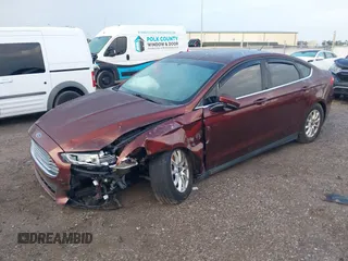 2016 Ford Fusion S with VIN 3FA6P0G74GR262192, listed as a IAAI auction lot 42423719 with 119,799 mi miles and . Bid and sale history available at DreamBid. Image 2.