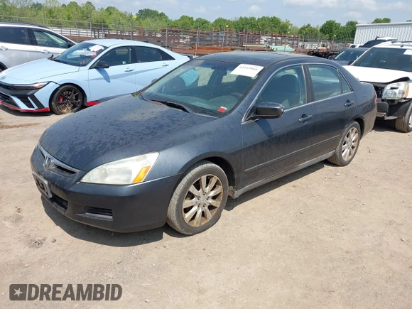 2006 Honda Accord LX with VIN 1HGCM66376A001673, listed as a IAAI auction lot 42142866 with 189,101 mi miles and . Bid and sale history available at DreamBid. Image 2.