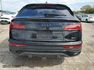 2023 Audi Q5 Sportback S line Premium Plus with VIN WA15AAFY6P2176906, listed as a Copart auction lot 71453264 with 14,440 mi miles and Salvage Title. Bid and sale history available at carsss.com. Image 6.