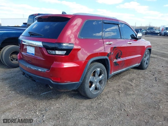 2011 Jeep Grand Cherokee Overland with VIN 1J4RR6GT9BC652336, listed as a IAAI auction lot 42028574 with 223,253 mi miles. Bid and sale history available at carsss.com. Image 4.