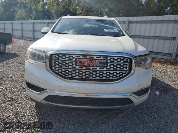 2017 GMC Acadia Denali with VIN 1GKKNPLS8HZ195101, listed as a Copart auction lot 86453314 with Not Provided miles and Salvage Title. Bid and sale history available at DreamBid. Image 5.