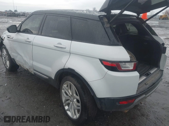 2017 Land Rover Range Rover Evoque HSE with VIN SALVR2BGXHH256685, listed as a IAAI auction lot 41192729 with 109,932 mi miles. Bid and sale history available at carsss.com. Image 3.