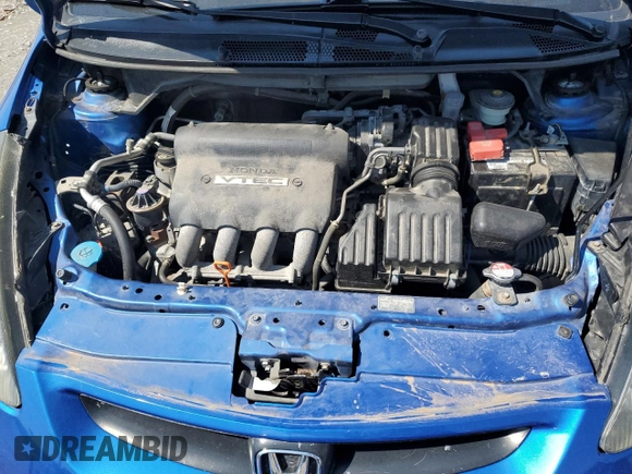 2007 Honda Fit Sport with VIN JHMGD37687S048728, listed as a Copart auction lot 50455905 with 118,340 mi miles and Salvage Title. Bid and sale history available at carsss.com. Image 11.