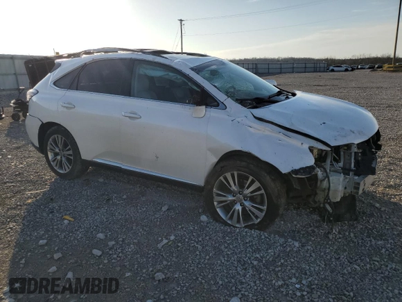 2013 Lexus RX 350 with VIN 2T2BK1BAXDC166015, listed as a Copart auction lot 48968335 with 0 mi miles and Salvage Title. Bid and sale history available at carsss.com. Image 4.