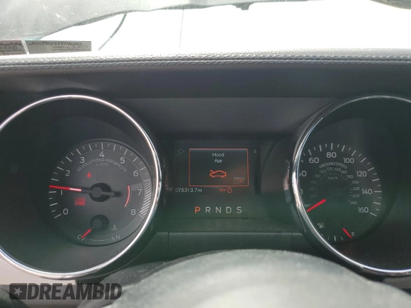 2015 Ford Mustang GT with VIN 1FA6P8CF5F5340461, listed as a Copart auction lot 54206965 with 75,313 mi miles and Salvage Title. Bid and sale history available at DreamBid. Image 9.
