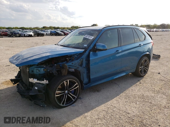 2018 BMW X5 M with VIN 5YMKT6C59J0Y83759, listed as a Copart auction lot 68018813 with 55,794 mi miles. Bid and sale history available at carsss.com. Image 1.