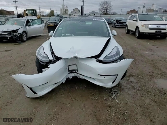 2019 Tesla Model 3 Long Range with VIN 5YJ3E1EB2KF510692, listed as a Copart auction lot 81630064 with 37,491 mi miles and Salvage Title. Bid and sale history available at carsss.com. Image 11.