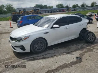 2020 Kia Optima LX with VIN 5XXGT4L3XLG429183, listed as a Copart auction lot 54435395 with 118,441 mi miles and Salvage title. Bid and sale history available at DreamBid. Image 1.
