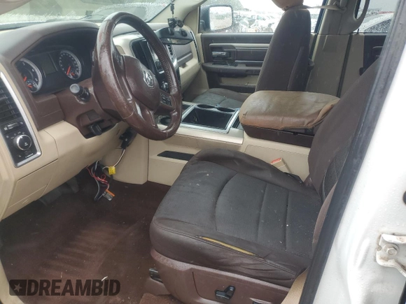 2014 Ram 1500 Lone Star with VIN 1C6RR6LM8ES397829, listed as a Copart auction lot 80189694 with 151,301 mi miles and Salvage title. Bid and sale history available at DreamBid. Image 7.