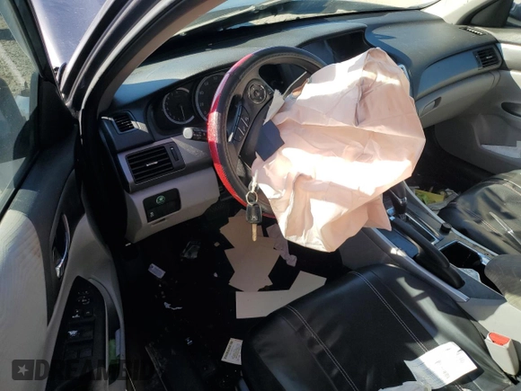 2015 Honda Accord Sedan LX with VIN 1HGCR2F34FA009255, listed as a Copart auction lot 46660595 with 210,843 mi miles and Salvage Title. Bid and sale history available at carsss.com. Image 8.