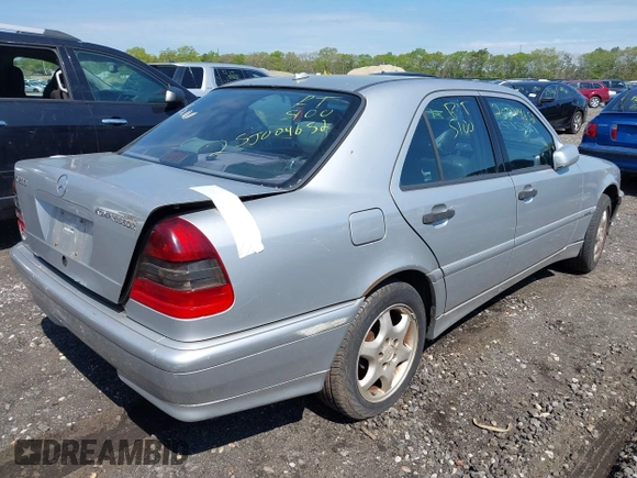 2000 Mercedes-Benz C 230 Kompressor with VIN WDBHA24G8YA842768, listed as a IAAI auction lot 42217994 with Not provided miles and . Bid and sale history available at DreamBid. Image 4.