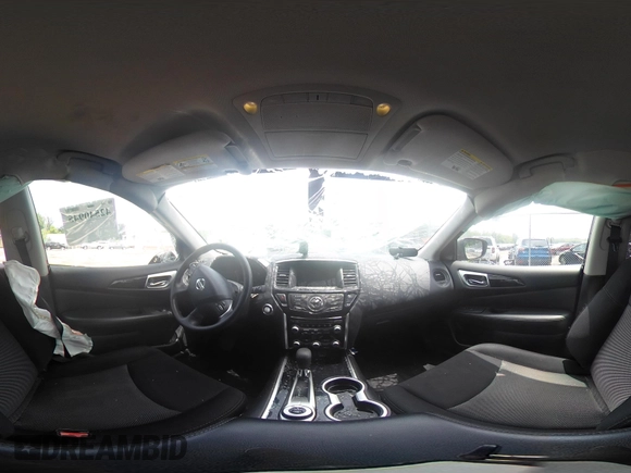 2018 Nissan Pathfinder SL with VIN 5N1DR2MM9JC638579, listed as a IAAI auction lot 42540945 with 73,559 mi miles and . Bid and sale history available at DreamBid. Image 17.