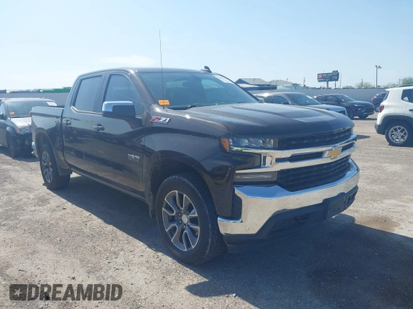 2019 Chevrolet Silverado 1500 LT with VIN 3GCUYDEDXKG174346, listed as a IAAI auction lot 41908711 with 113,054 mi miles and . Bid and sale history available at DreamBid. Image 1.