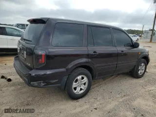 2007 Honda Pilot LX with VIN 5FNYF28197B043810, listed as a Copart auction lot 51286285 with 193,176 mi miles and Salvage Title. Bid and sale history available at carsss.com. Image 3.