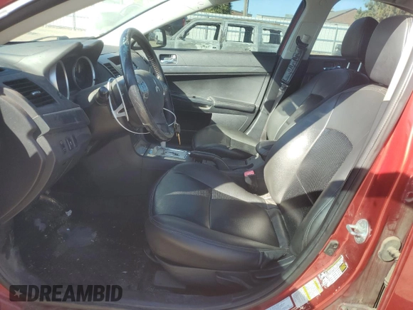2011 Mitsubishi Lancer GTS with VIN JA32U8FWXBU006034, listed as a Copart auction lot 76993234 with 182,889 mi miles and Salvage Title. Bid and sale history available at DreamBid. Image 7.