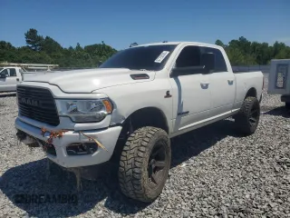 2019 Ram 2500 Lone Star with VIN 3C6UR5DL2KG607614, listed as a Copart auction lot 57792065 with 100,838 mi miles and Salvage title. Bid and sale history available at DreamBid. Image 1.