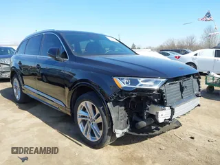 2020 Audi Q7 Premium Plus with VIN WA1LJAF72LD011383, listed as a IAAI auction lot 41695299 with 61,335 mi miles and . Bid and sale history available at DreamBid. Image 1.