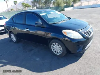 2012 Nissan Versa SL with VIN 3N1CN7AP8CL848298, listed as a IAAI auction lot 42015098 with 143,689 mi miles. Bid and sale history available at carsss.com. Image 1.