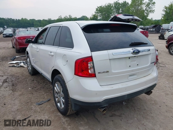 2013 Ford Edge Limited z VIN 2FMDK3KC8DBA65327, wystawiony jako IAAI lot #42483090 z przebiegiem 205 140 mil mil oraz . Historia ofert i sprzedaży dostępna na DreamBid. Obrazek 3.