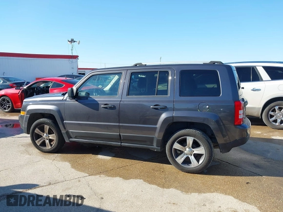 2017 Jeep Patriot High Altitude with VIN 1C4NJPFA7HD202611, listed as a IAAI auction lot 41759239 with 84,711 mi miles and . Bid and sale history available at carsss.com. Image 14.