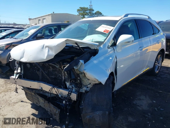 2015 Lexus RX 350 with VIN 2T2ZK1BA8FC199757, listed as a IAAI auction lot 41692354 with 98,853 mi miles. Bid and sale history available at carsss.com. Image 16.