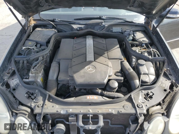 2004 Mercedes-Benz E-Class 5.0L with VIN WDBUF70JX4A500358, listed as a Copart auction lot 45217135 with 0 mi miles and Salvage Title. Bid and sale history available at carsss.com. Image 11.