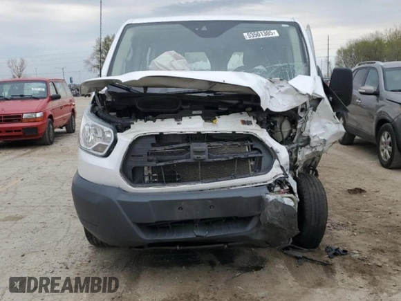 2016 Ford Transit Cargo with VIN 1FTYR1ZM2GKB04783, listed as a Copart auction lot 53501305 with 150,015 mi miles and Salvage Title. Bid and sale history available at DreamBid. Image 5.