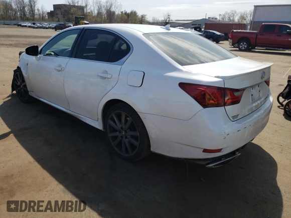 2014 Lexus GS 350 with VIN JTHCE1BL0E5022715, listed as a Copart auction lot 53662495 with 156,640 mi miles and Salvage title. Bid and sale history available at DreamBid. Image 2.