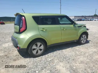 2015 Kia Soul with VIN KNDJN2A2XF7809815, listed as a Copart auction lot 52502855 with 117,425 mi miles and Salvage Title. Bid and sale history available at DreamBid. Image 3.