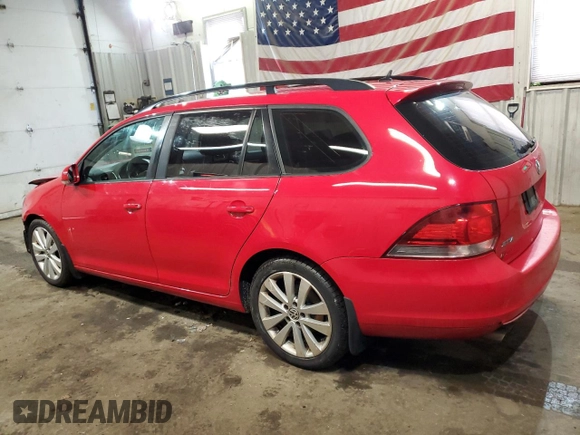 2014 Volkswagen Jetta SportWagen S with VIN 3VWKX7AJ2EM613002, listed as a Copart auction lot 89036115 with 144,669 mi miles and Salvage Title. Bid and sale history available at carsss.com. Image 2.