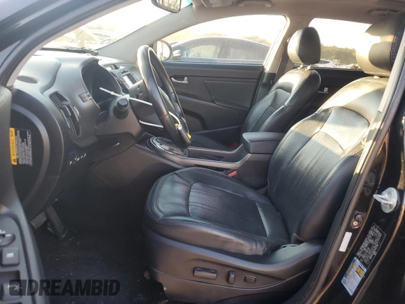 2013 Kia Sportage SX with VIN KNDPCCA68D7447781, listed as a Copart auction lot 85541454 with 136,211 mi miles and Salvage Title. Bid and sale history available at carsss.com. Image 7.