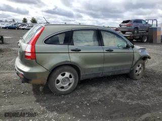 2007 Honda CR-V LX with VIN JHLRE48367C025706, listed as a Copart auction lot 49971755 with 0 mi miles and Salvage Title. Bid and sale history available at carsss.com. Image 3.