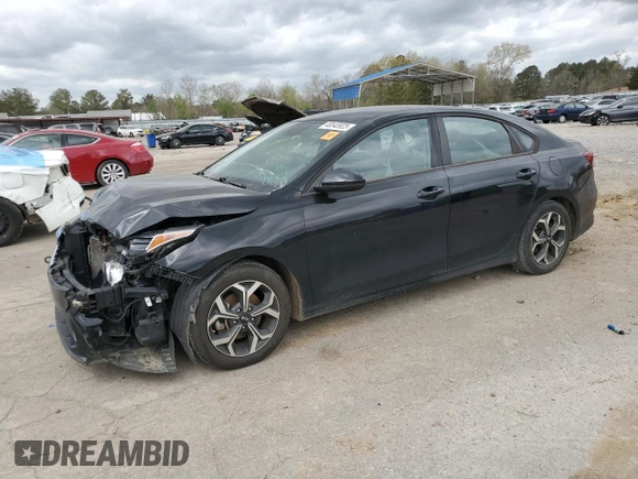 2020 Kia Forte LXS with VIN 3KPF24AD8LE190784, listed as a Copart auction lot 48548925 with 60,860 mi miles and Salvage Title. Bid and sale history available at carsss.com. Image 1.